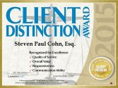 Client Distinction Award